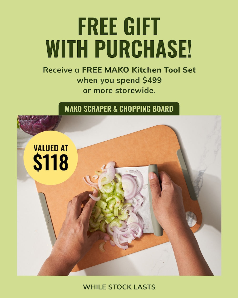 Homepage Easter Sale Free Gift Mako Kitchen Tool Set worth 119 AUD