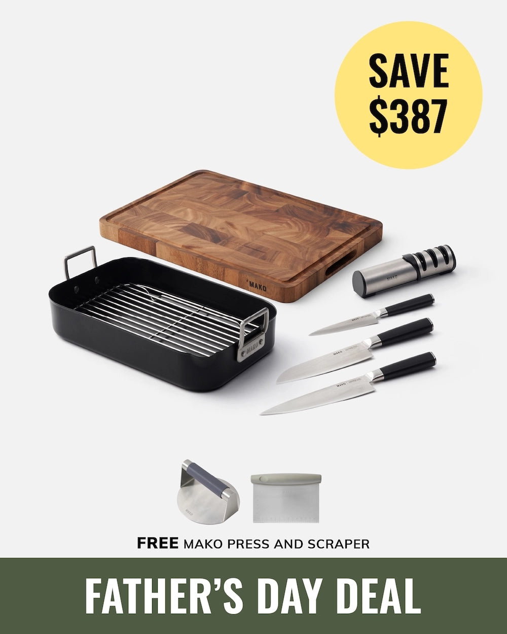 The Slow Sunday Dad - Black bundle CookDineHost Hero image