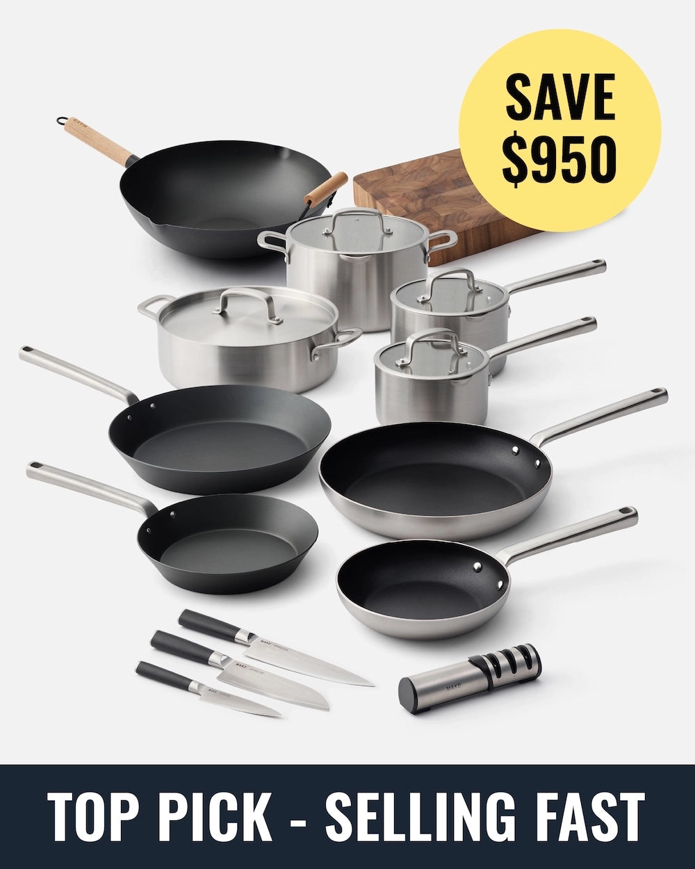 MAKO Ultimate Kitchen Upgrade Set (14 Piece Set) at CookDineHost