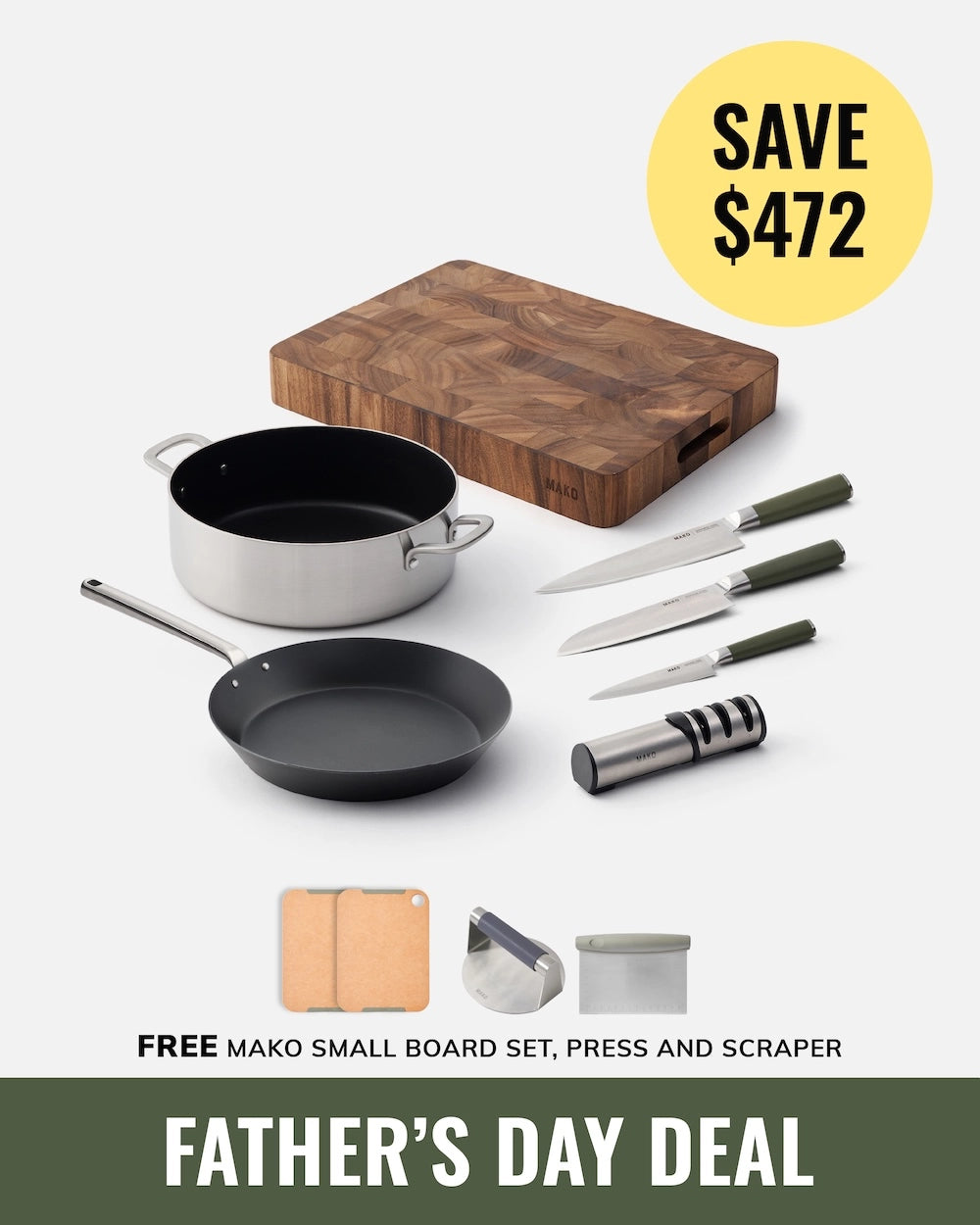 The World's no.1 Dad - Olive bundle CookDineHost hero image