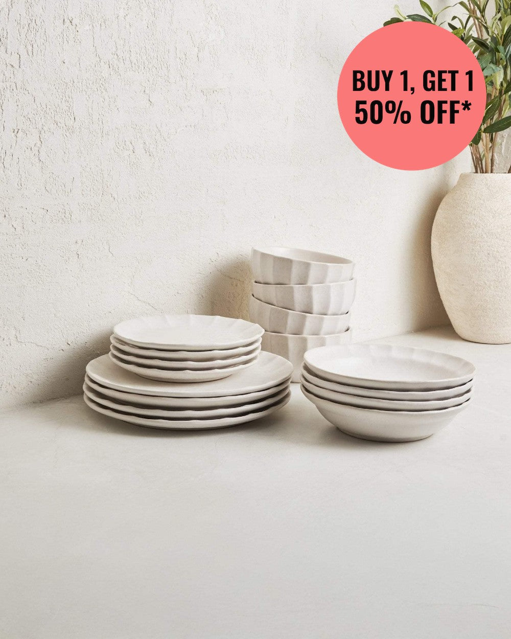 Calida Pasta Lovers' Dinnerware Set (16 Piece) CookDineHost Buy 1 Get 1 50 Off