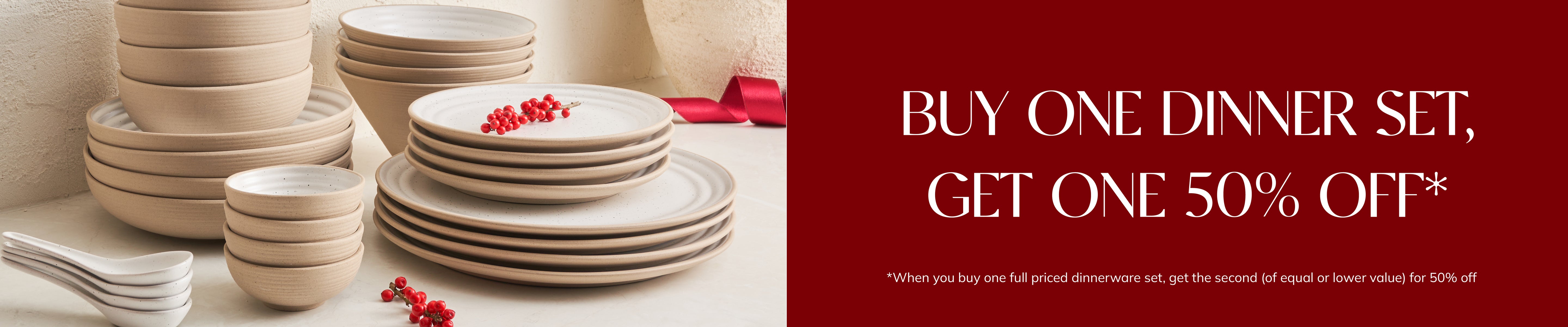 Buy One Dinner Set, Get One 50 OFF CookDineHost Anaya promotion