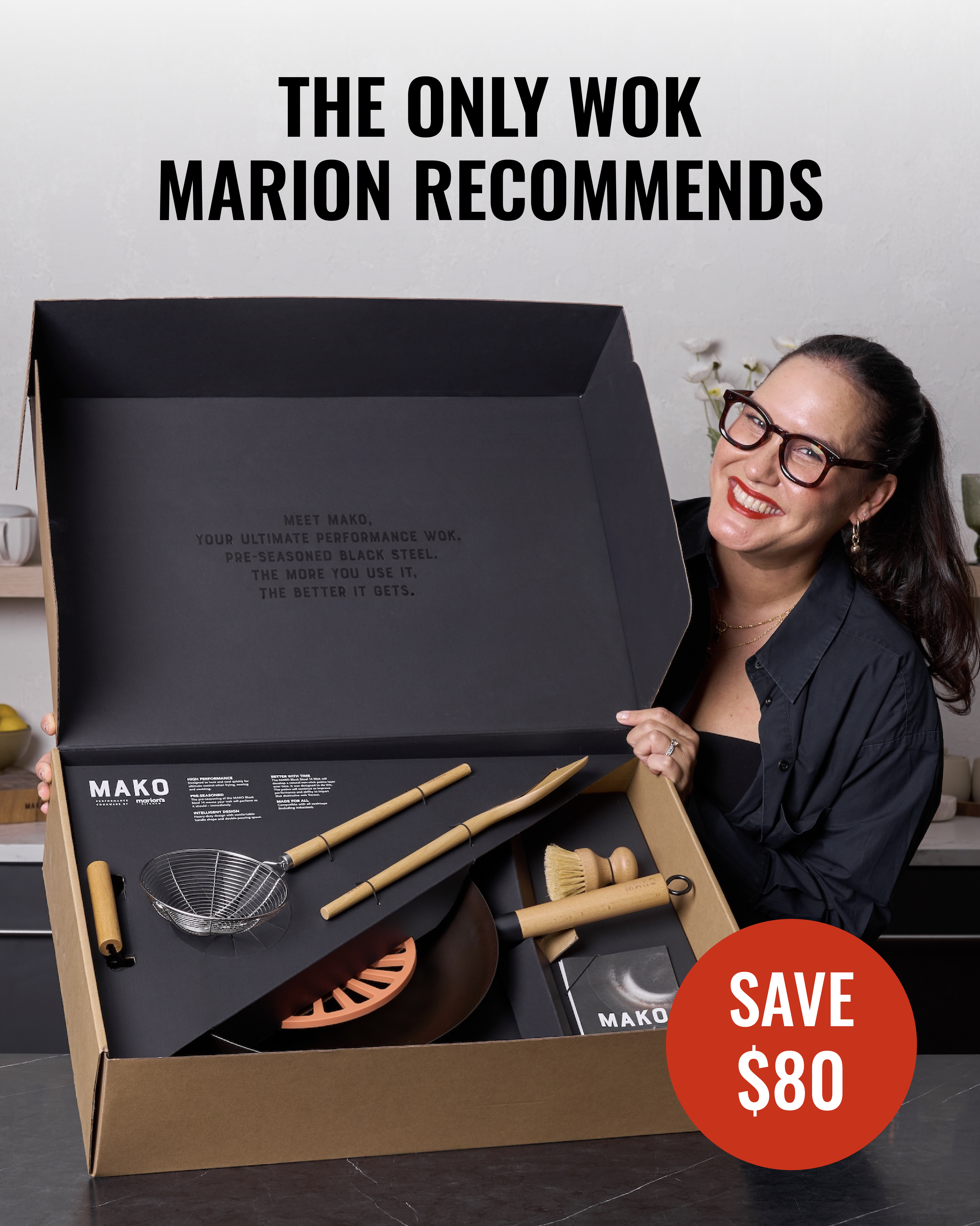 MAKO Wok Kit CookDineHost