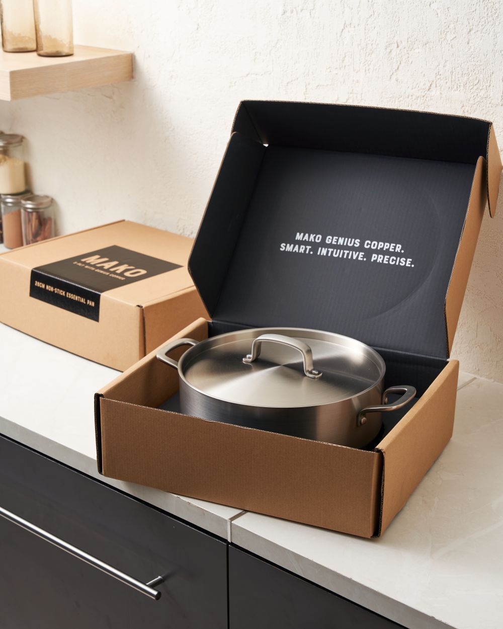 MAKO 5-Ply Stainless Steel Essential Pan
