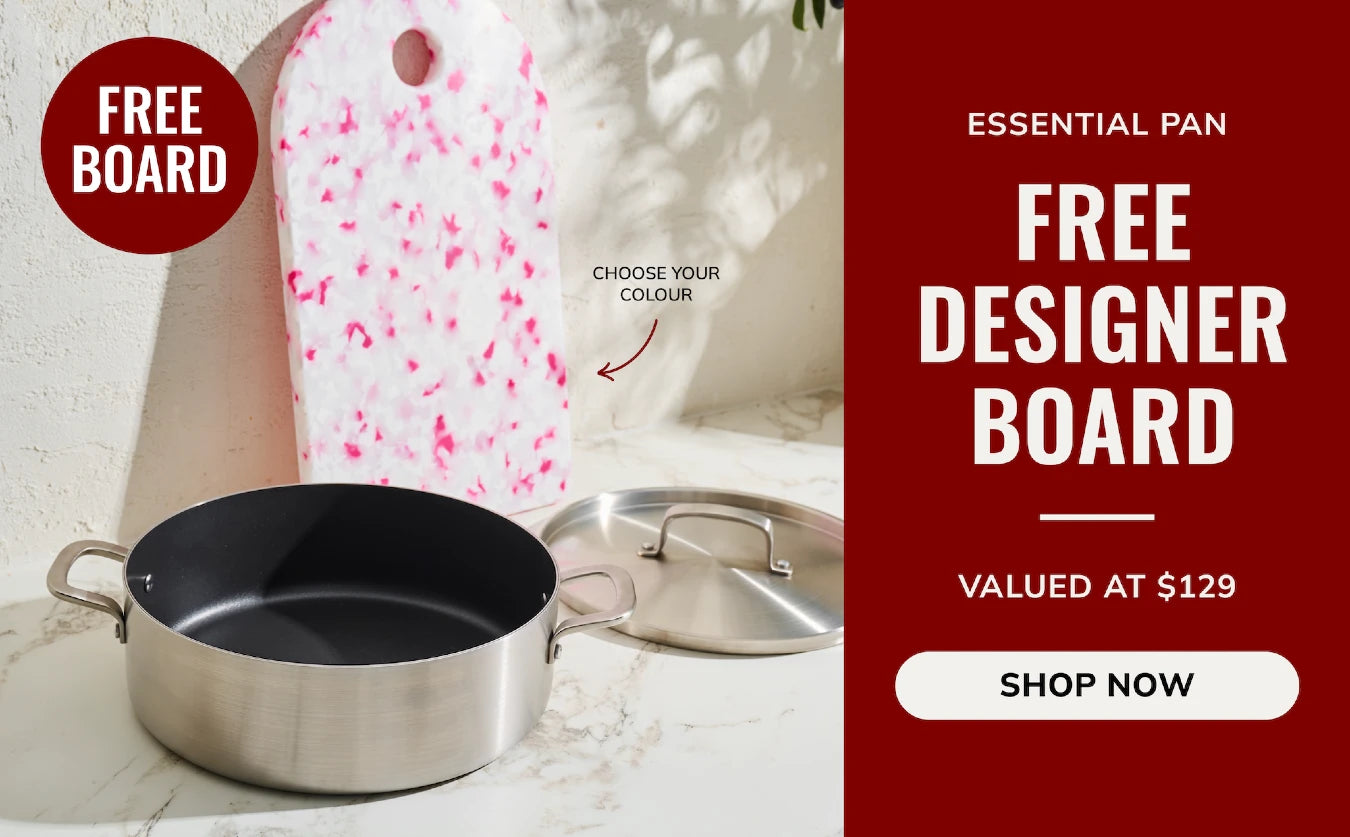 MAKO Essential Pan with Free Sasni Board CookDineHost Mid Year Offers