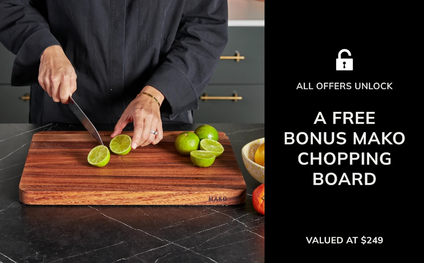 MAKO Prestige Chopping Board Free with every order 329 or over CookDineHost Mid Year Offers