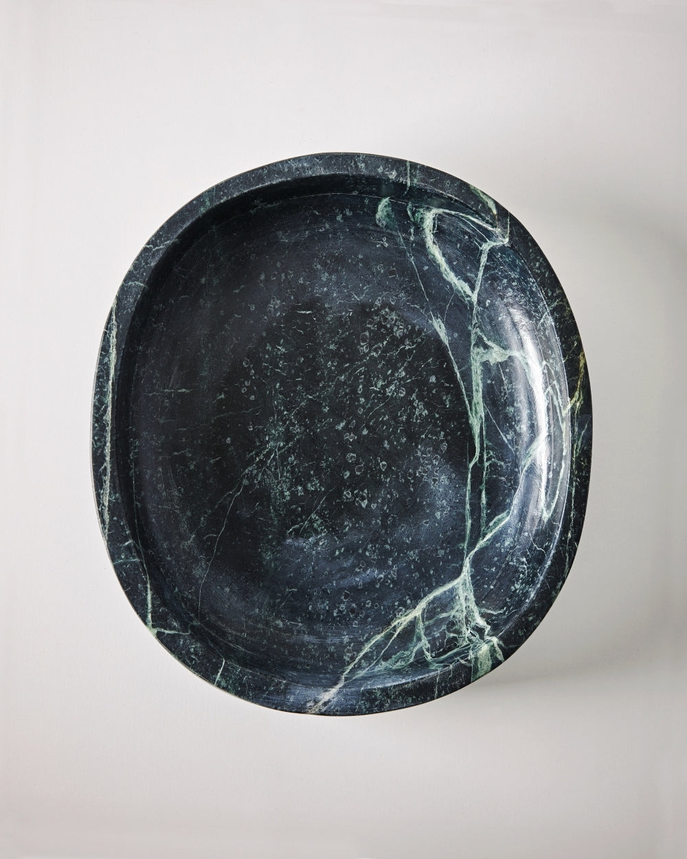 Kaveri Marble Large Bowl - Green