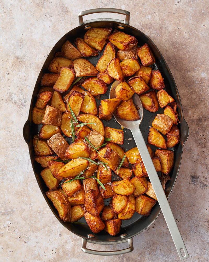 Crispy Chilli Oil Roast Potatoes