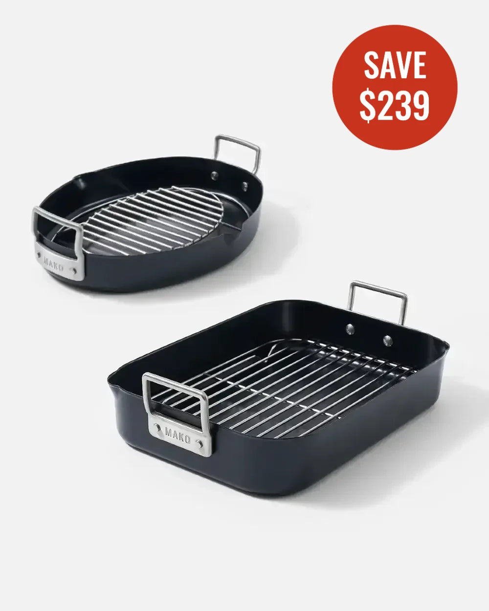 MAKO Aero Non-Stick Roaster Set