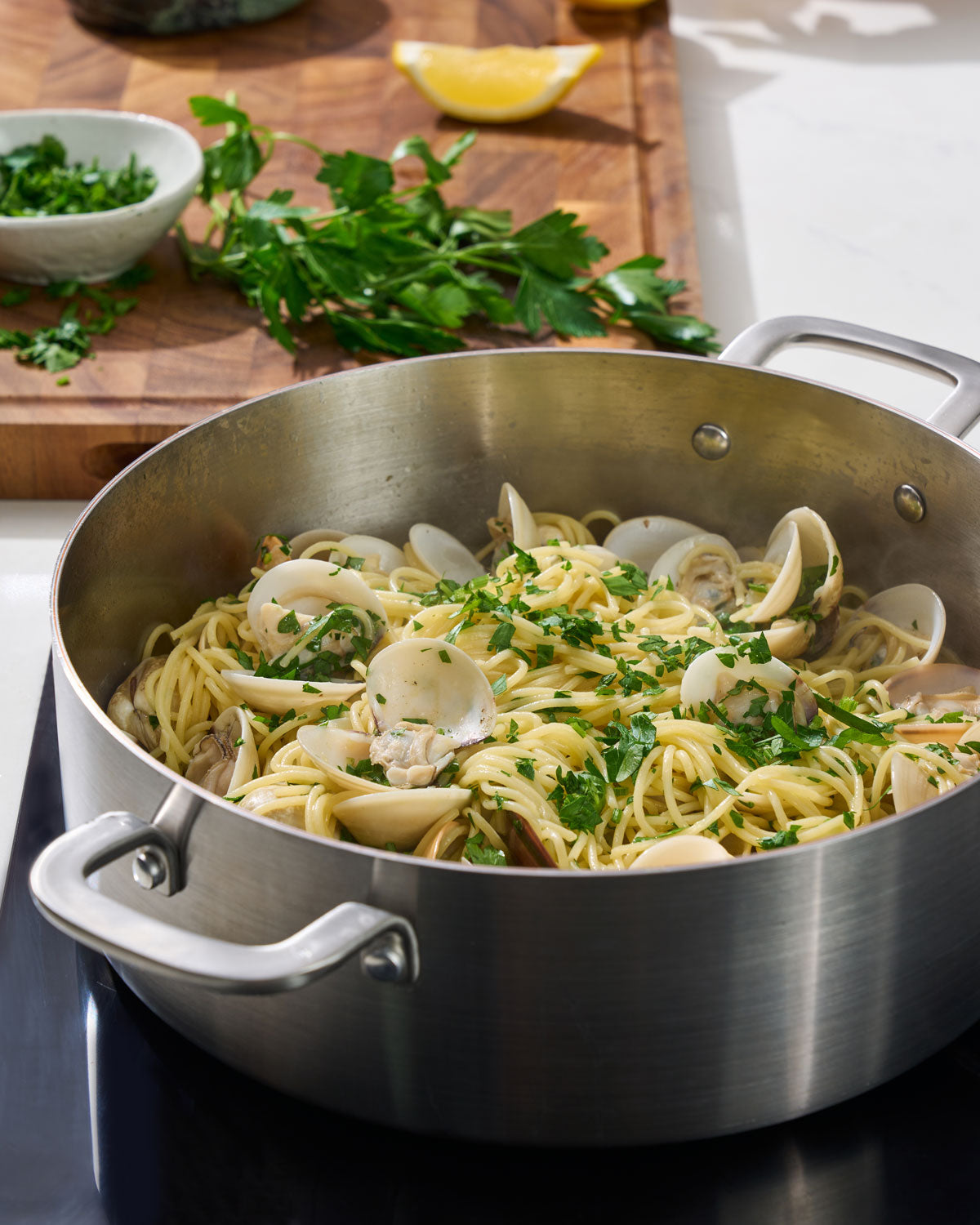 MAKO Genius 5-Ply 28cm Essential Pan With Lid