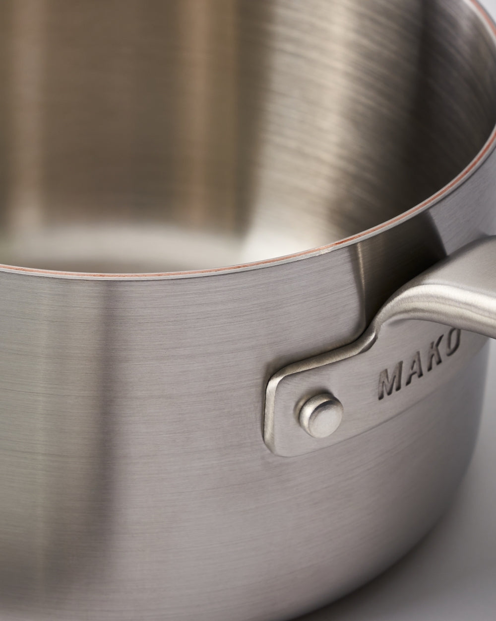 MAKO Genius 5-Ply 16cm Saucepan with Lid