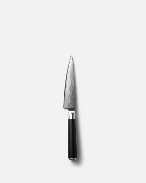【kazu-mako-omi★プロフみてね】 BLACK TOKYO MAKO Japanese Steel Black 5″ Utility Knife | CookDineHost