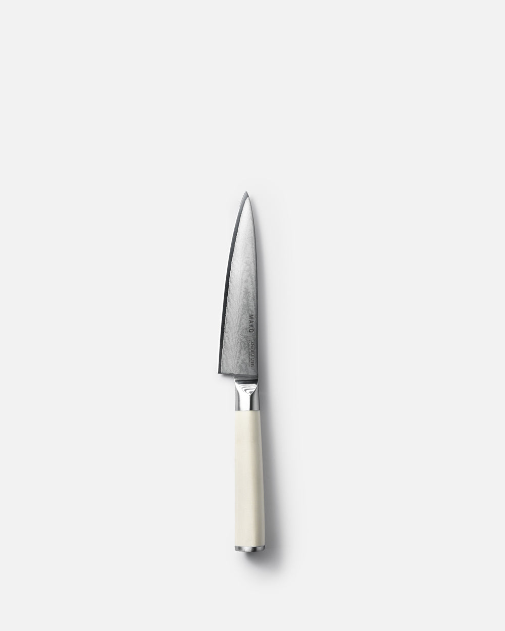 MAKO Japanese Steel Cream 5″ Utility Knife white background