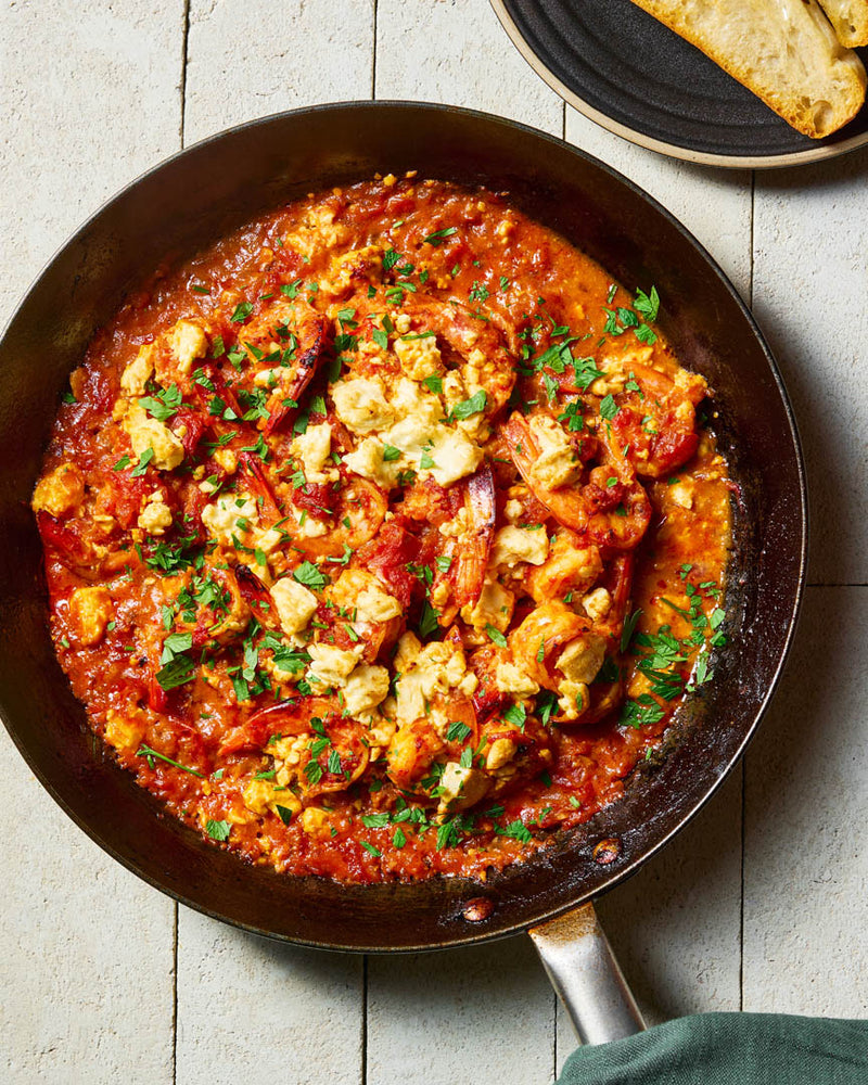 Prawn Saganaki