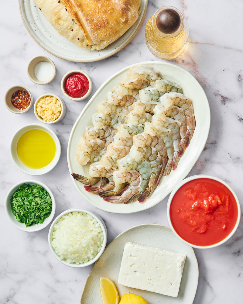 Prawn Saganaki