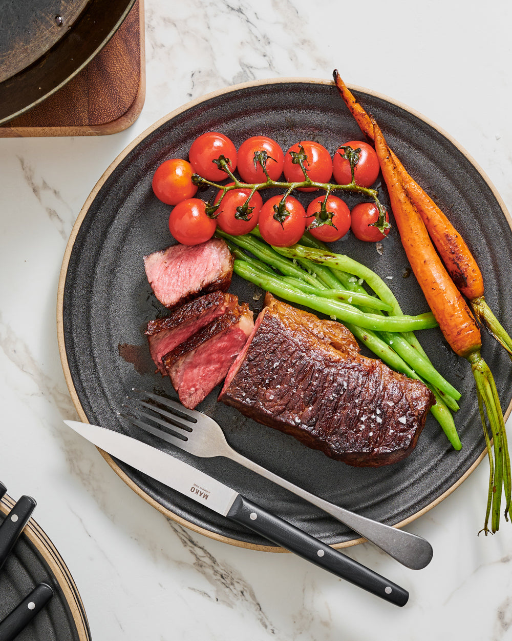 Steak Pan & Steak Knife Set