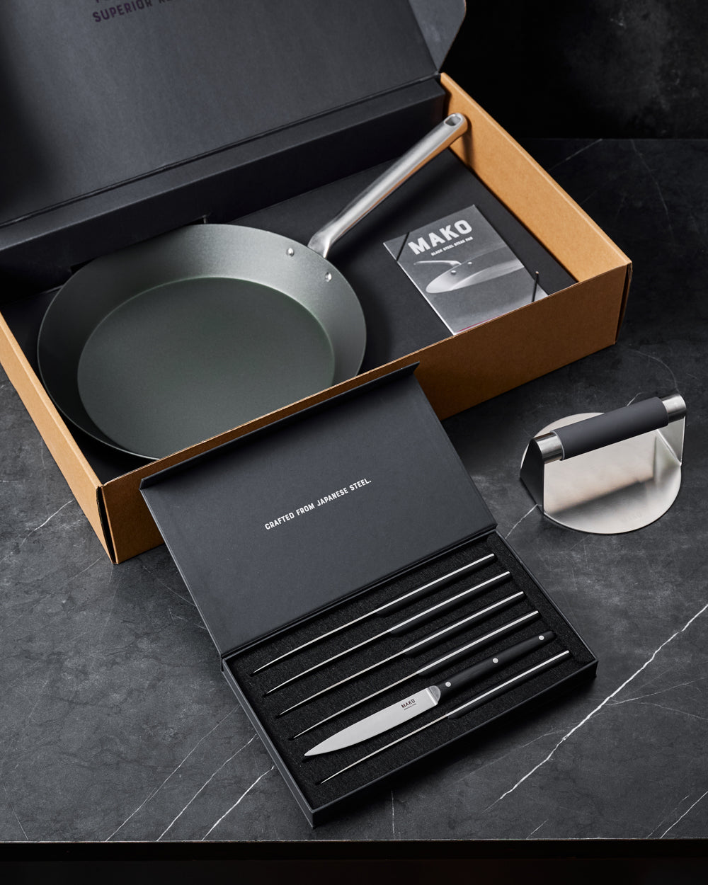 Steak Pan & Steak Knife Set