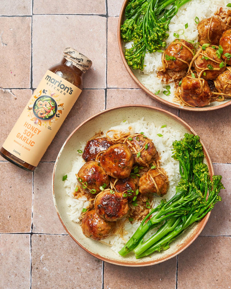 Honey Soy Meatballs