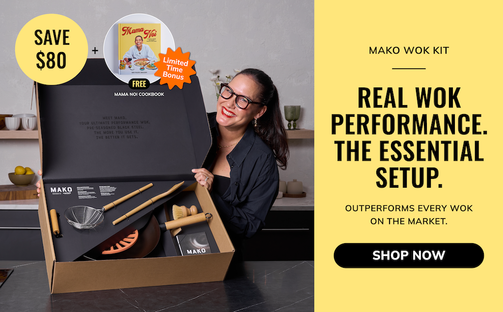 Mako Wok Kit  September Offers CookDineHost Real Wok Performance