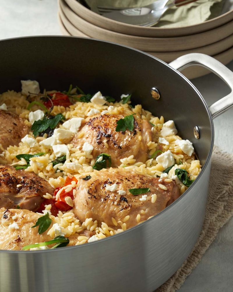 One Pot Chicken Orzo