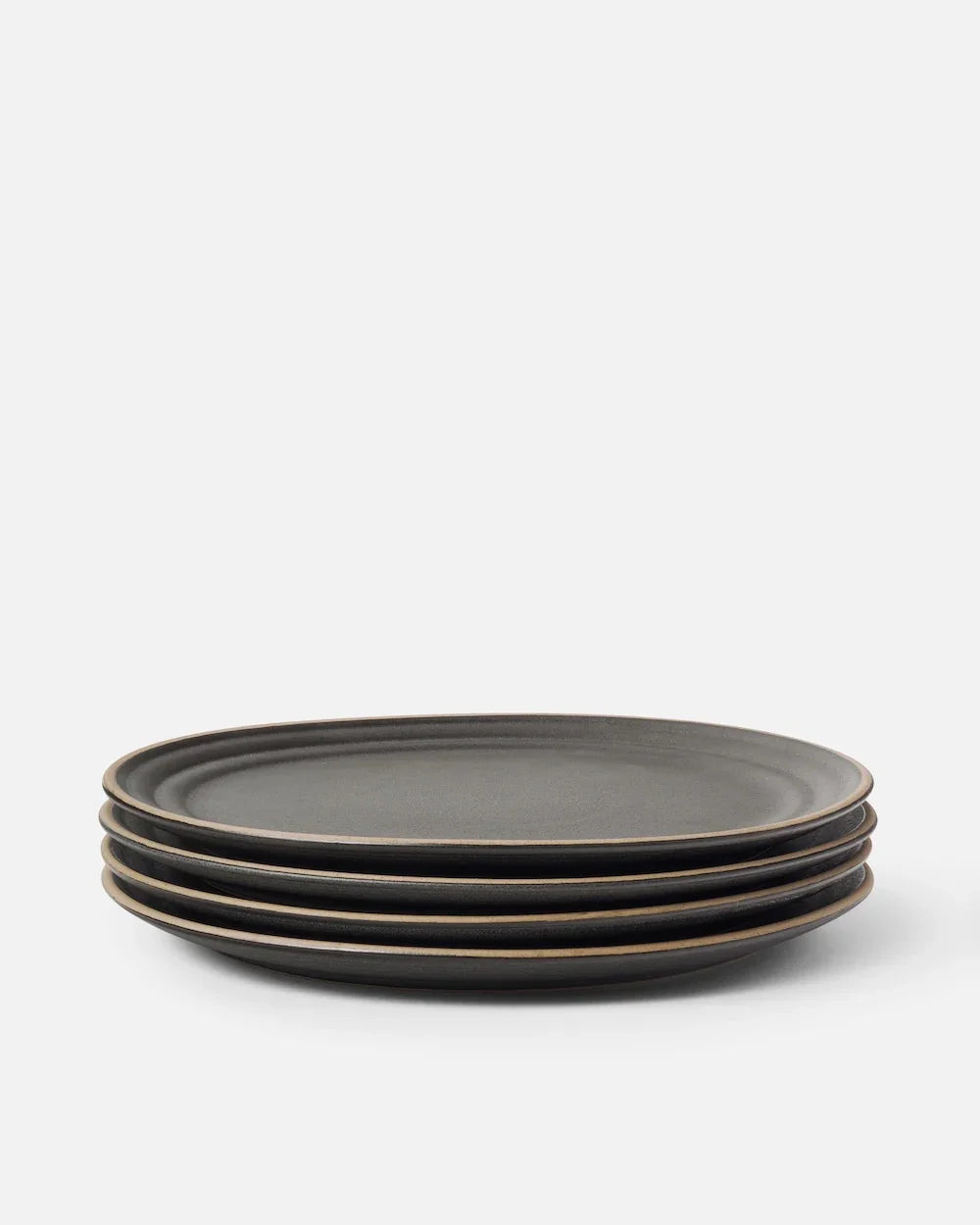 Anaya Charcoal Dinner Plate Set of 4 Dinner Plate Set of 4 by Asoke - only available at CookDineHost