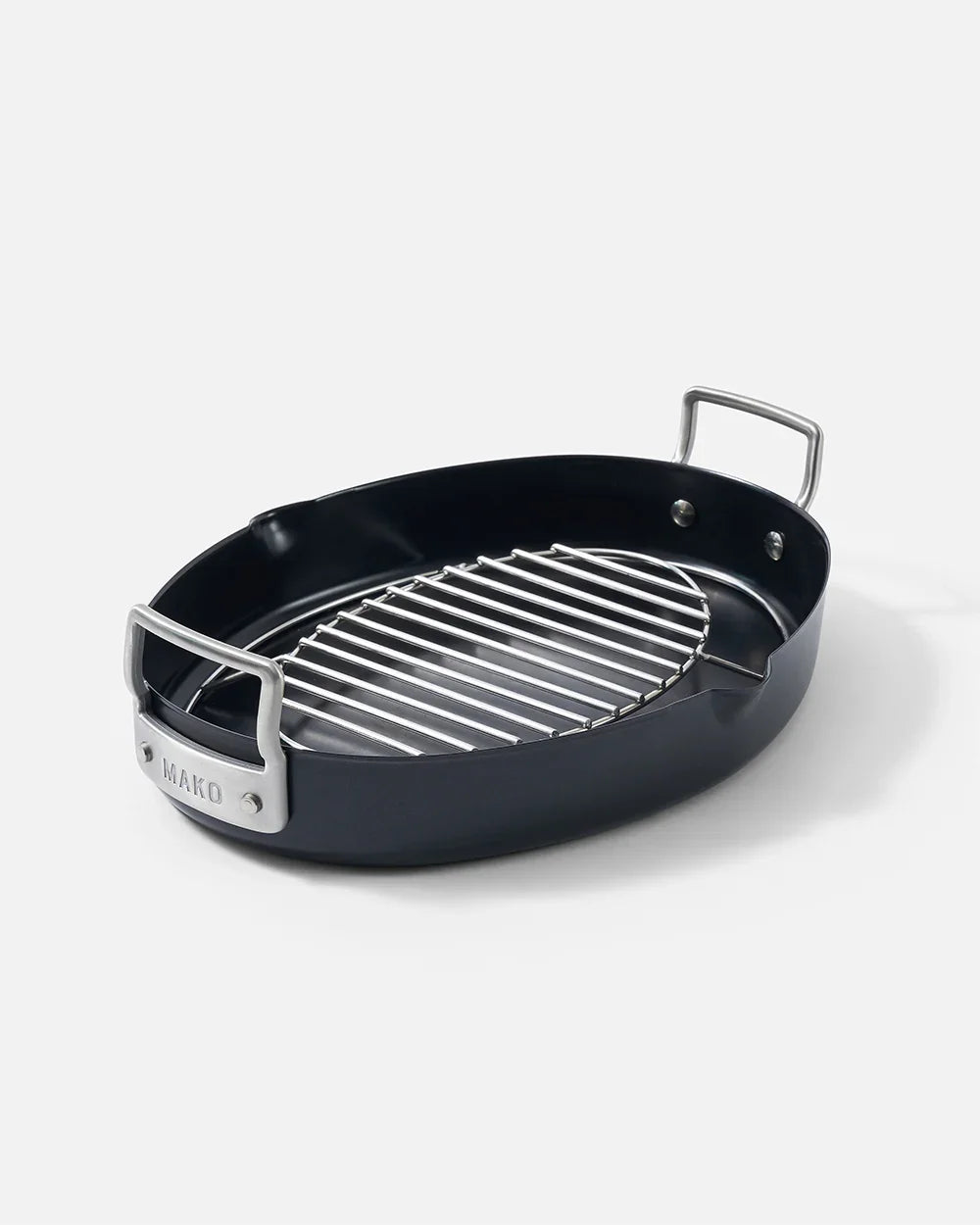 MAKO Aero Non-Stick Oval Chicken Roaster Roaster by MAKO - only available at CookDineHost