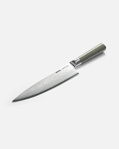MAKO Japanese Steel Olive Green 8″ Chef Knife Knife by MAKO - only available at CookDineHost
