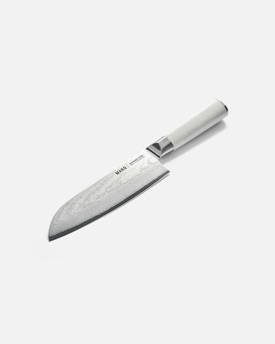 MAKO Japanese Steel Cream 7″ Santoku Knife Knife by MAKO - only available at CookDineHost