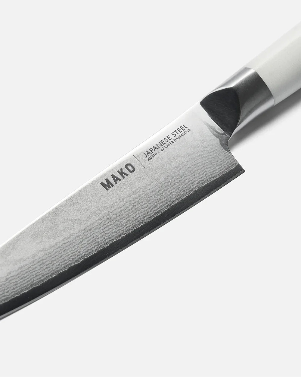MAKO Japanese Steel Cream 5″ Utility Knife Knife by MAKO - only available at CookDineHost