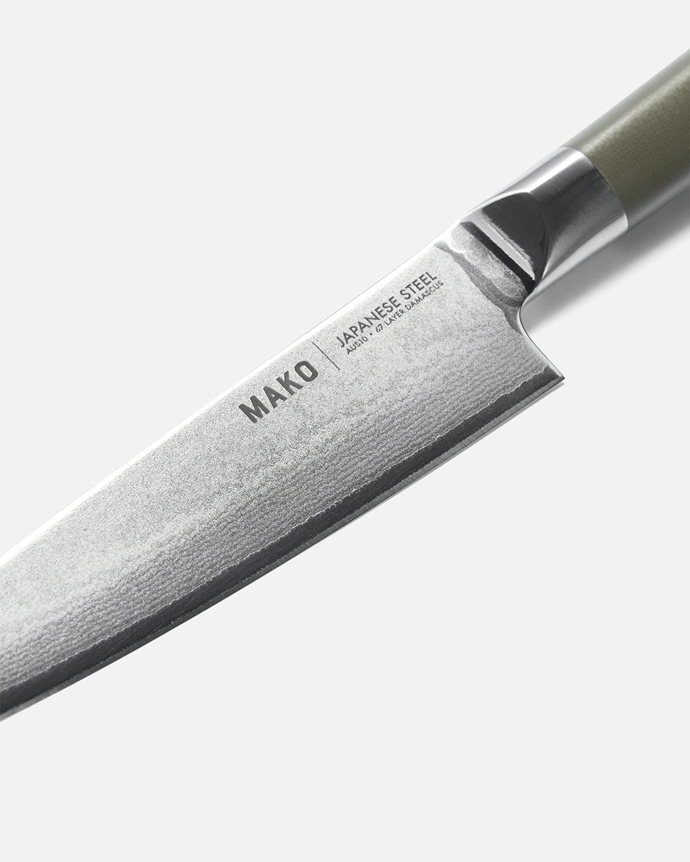 MAKO Japanese Steel Olive Green 5″ Utility Knife