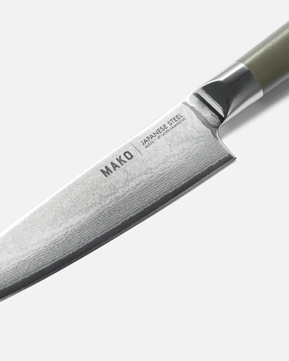 MAKO Japanese Steel Olive Green 5″ Utility Knife Knife by MAKO - only available at CookDineHost