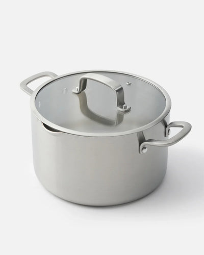 MAKO Genius 5-Ply 24cm Stock Pot with Lid Stock Pot by MAKO - only available at CookDineHost