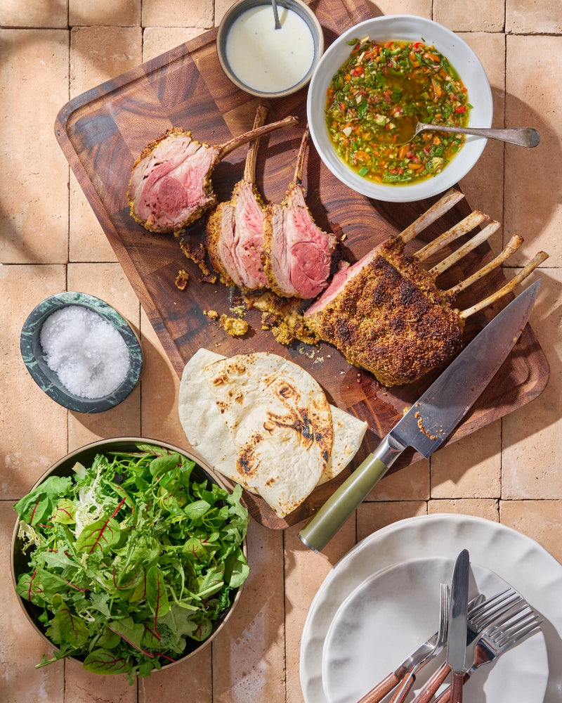 Pistachio Crusted Lamb