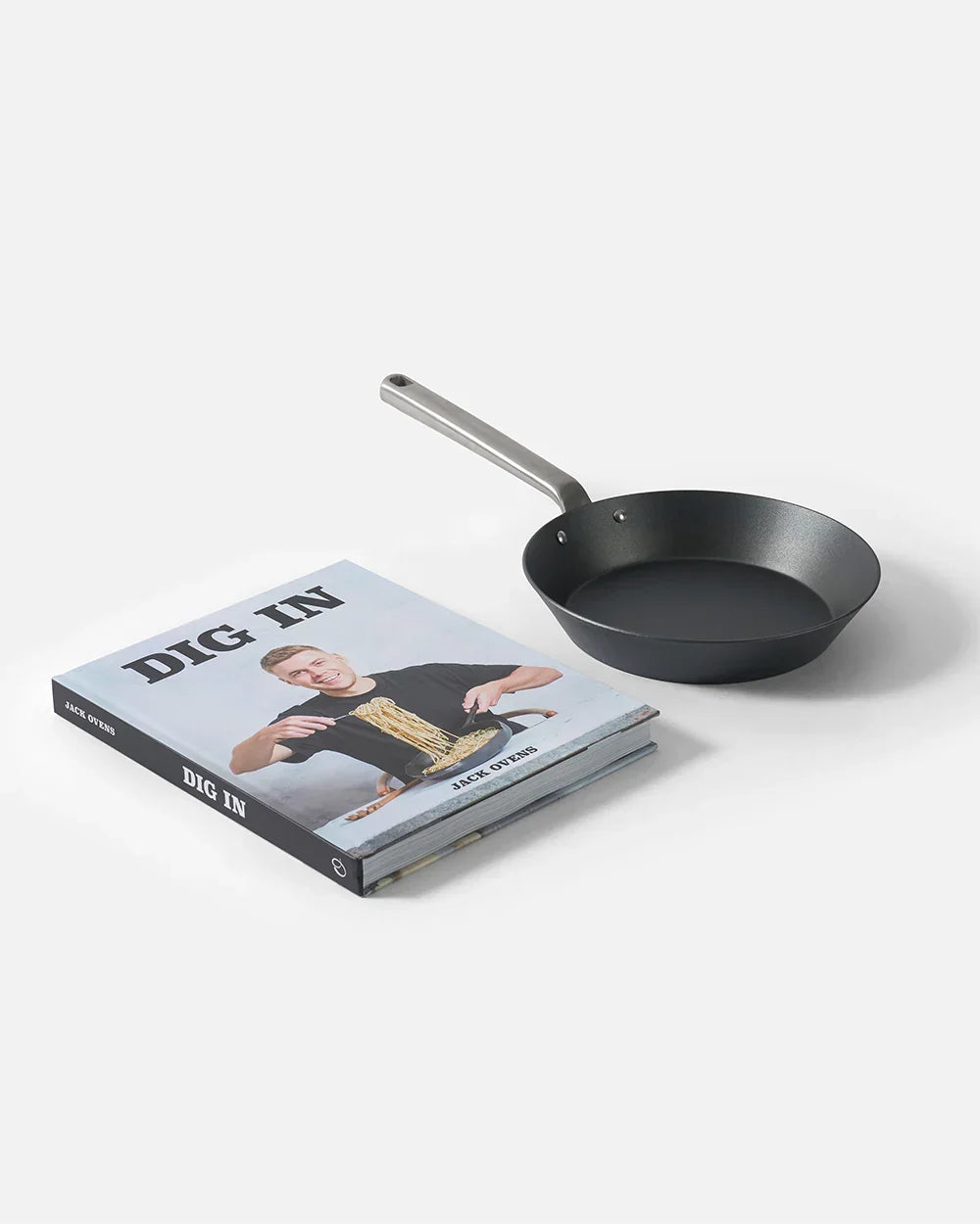 Jack Ovens: Dig In + MAKO Black Steel Mini Sear Pan Cookbooks by MAKO - only available at CookDineHost