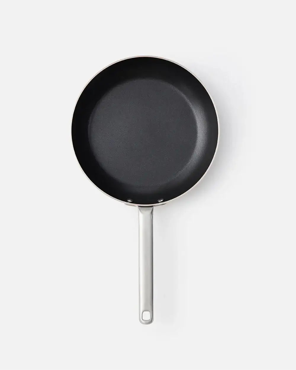 Mako 25cm non-stick frying pan with stainless steel handle by Marion Grasby on white background