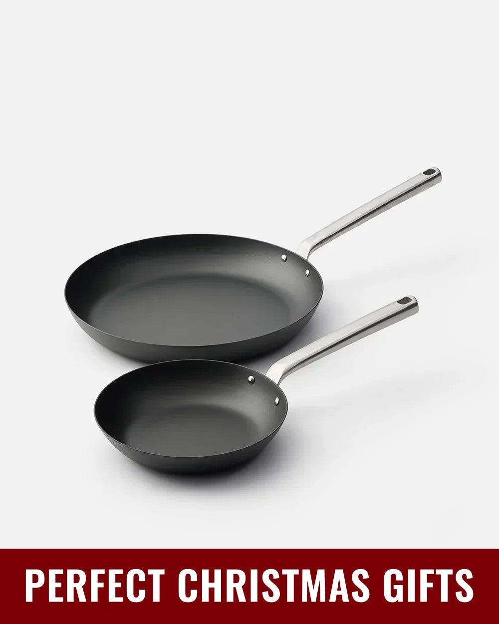 MAKO Black Steel 20cm & 31cm Frying Pan Duo CookDineHost