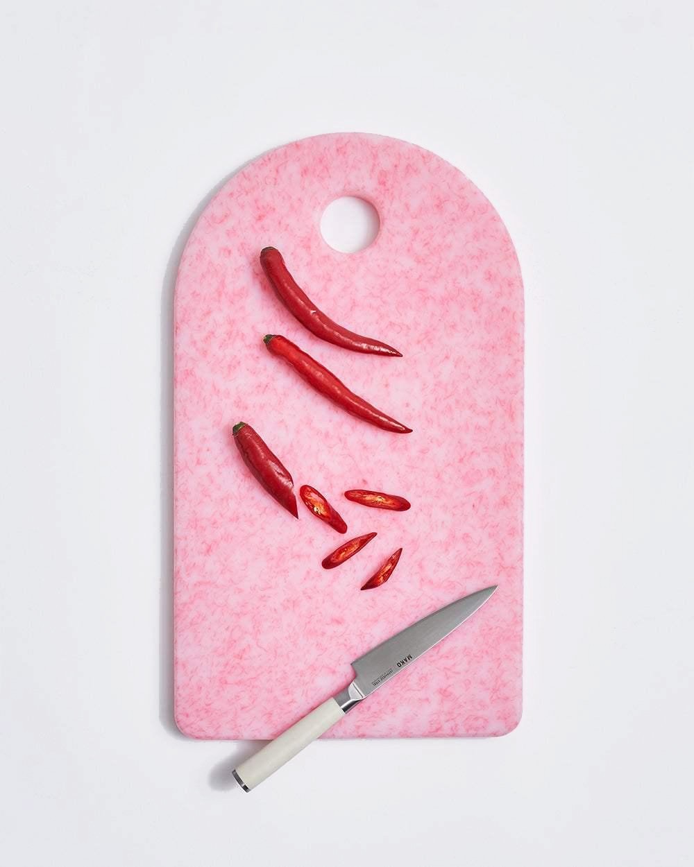 Sasni Fairy Floss Pink Recycled Chopping Board CookDineHost