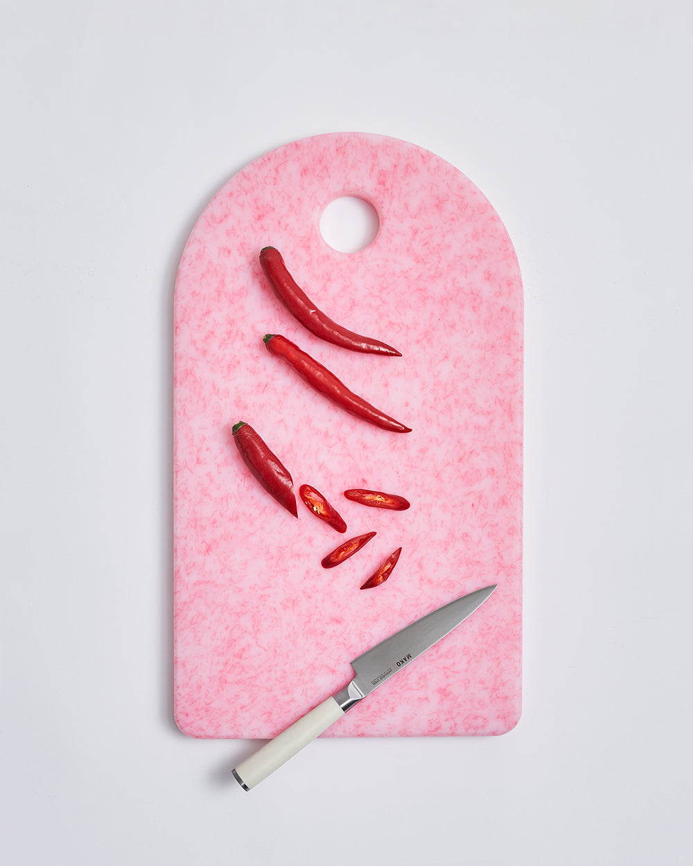 Sasni Fairy Floss Pink Recycled Chopping Board - CookDineHost