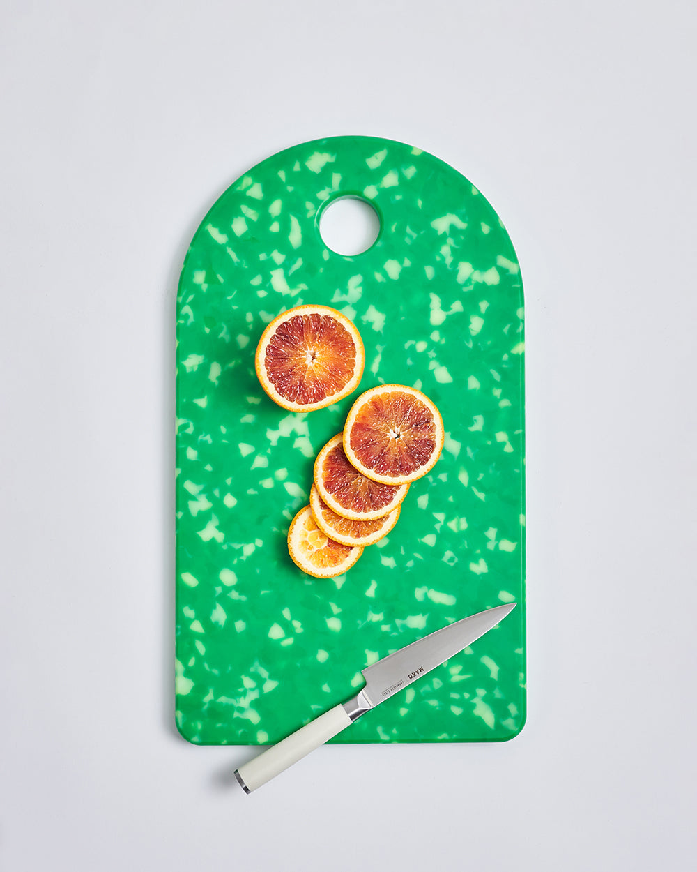 Sasni Gorgeous Green Recycled Chopping Board - CookDineHost