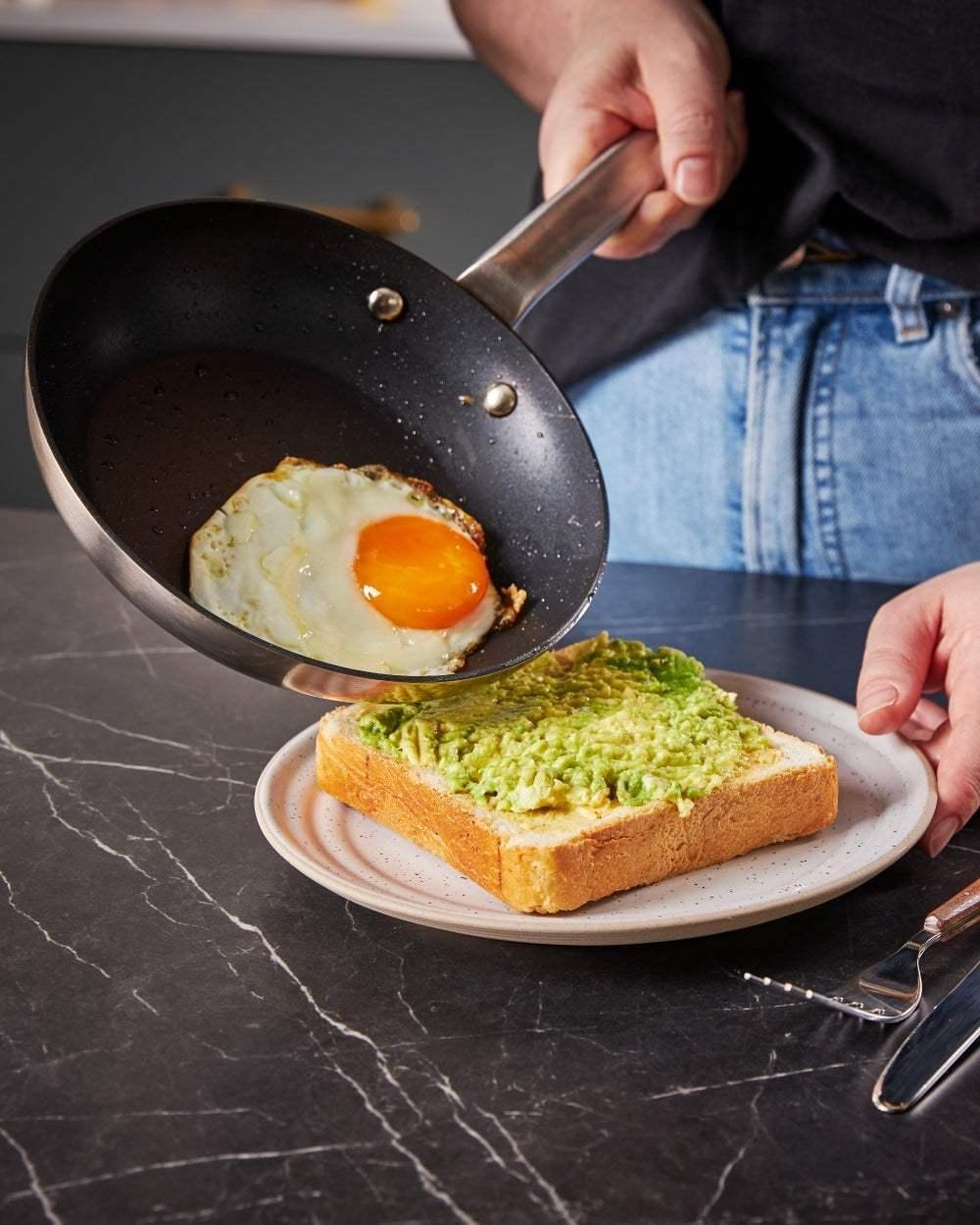 10024_S8006: MAKO Genius 5-Ply 20cm Non-Stick Frying Pan Frying Pan by MAKO - only available at CookDineHost