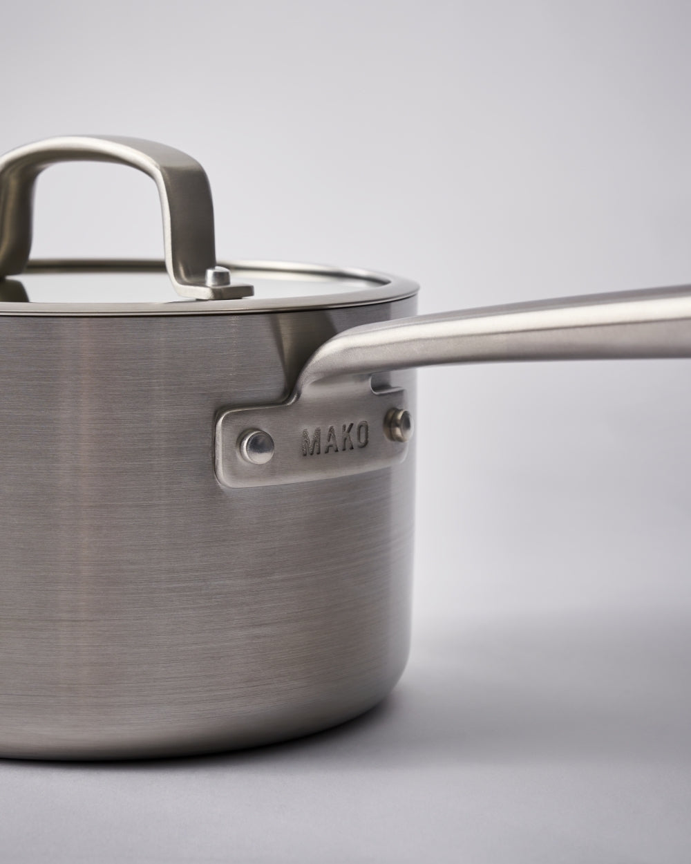 MAKO Genius 5-Ply 18cm Saucepan with Lid - CookDineHost