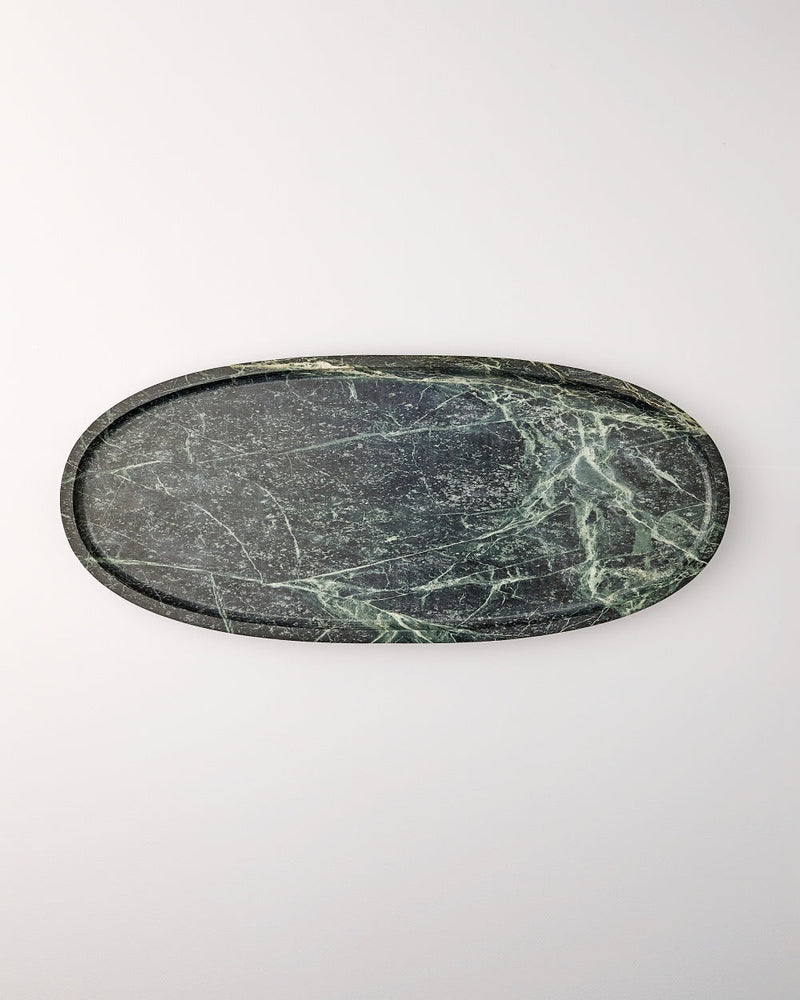 Kaveri Marble Centrepiece Tray - Green