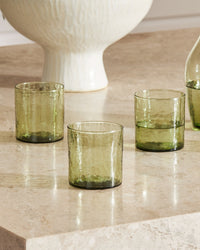 Aravalli Tumbler Set of 4 - Olive
